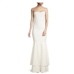 LIKELY Aurora Trumpet Gown, Size 8, White